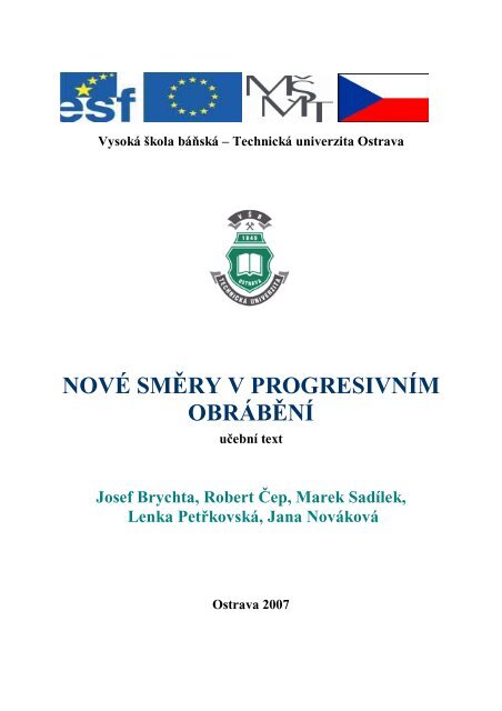 StudijnÃ­ text [pdf] - E-learningovÃ© prvky pro podporu vÃ½uky ...