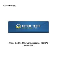 640-802 CCNA Study Guide - Elktech.org