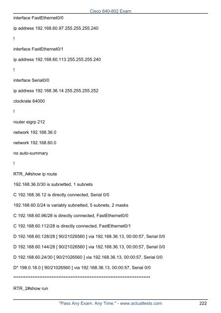 640-802 CCNA Study Guide - Elktech.org