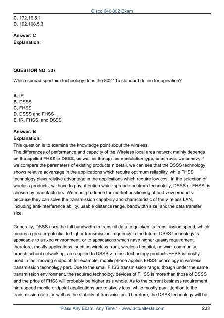 640-802 CCNA Study Guide - Elktech.org