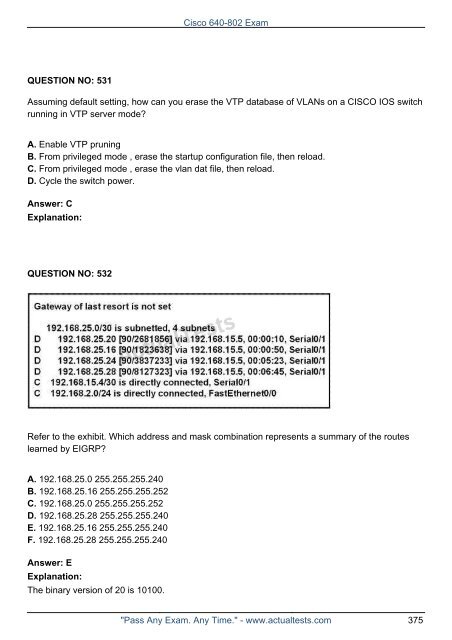 640-802 CCNA Study Guide - Elktech.org