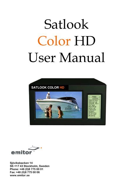 Satlook Color HD English - Emitor