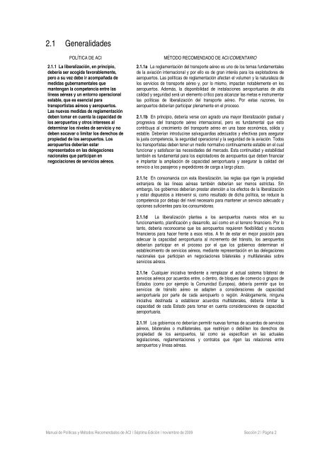 Manual de PolÃ­ticas y MÃ©todos Recomendados - Airports Council ...