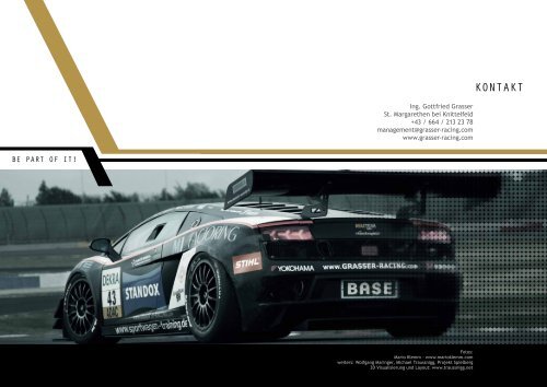 GRASSER RACING TEAM - SEASON 2013 LAMBORGHINI GALLARDO LP600+