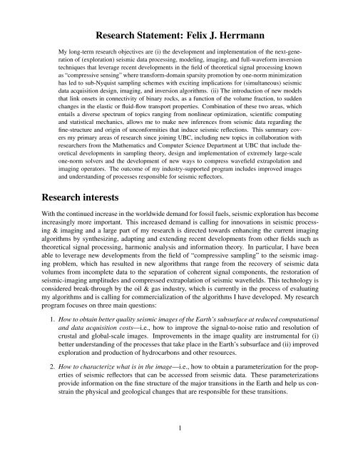 Statement Of Research Interests Example Postdoc Statement Of Research Interests Example Postdoc