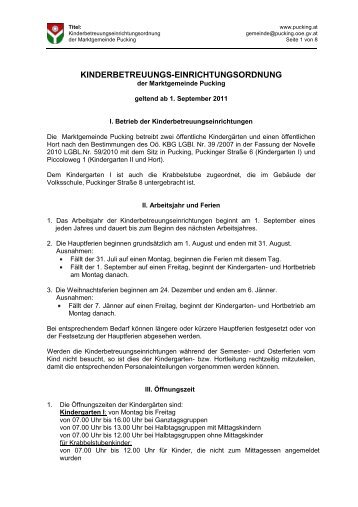 Kinderbetreuungseinrichtungsordnung (99 KB) - .PDF - Gemeinde ...
