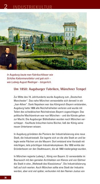 Taschenbuch Industriekultur Augsburg - Regio Augsburg