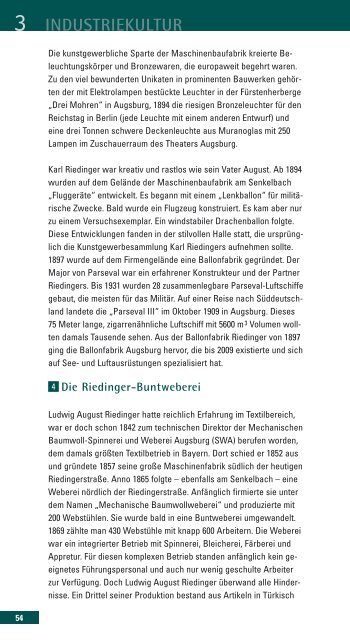 Taschenbuch Industriekultur Augsburg - Regio Augsburg