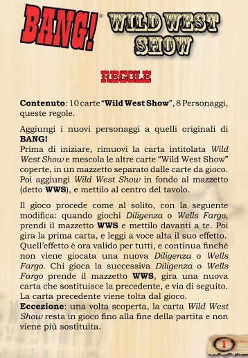 Bang! Wild West Show