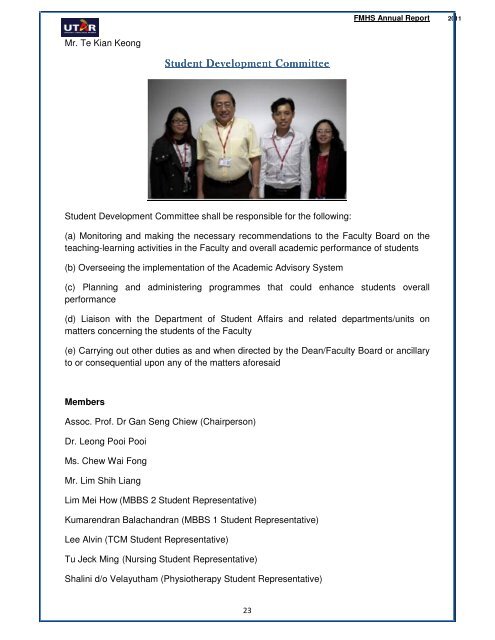 Annual Report - Universiti Tunku Abdul Rahman