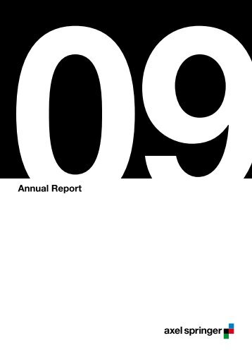 Annual Report 2009 - Axel Springer AG