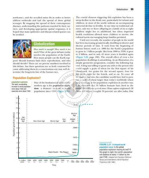 Chapter 3 Population Geography - W.H. Freeman