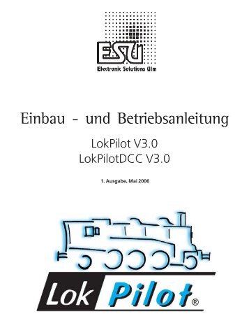 Einbau - und Betriebsanleitung