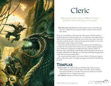 Cleric - Wizards of the Coast