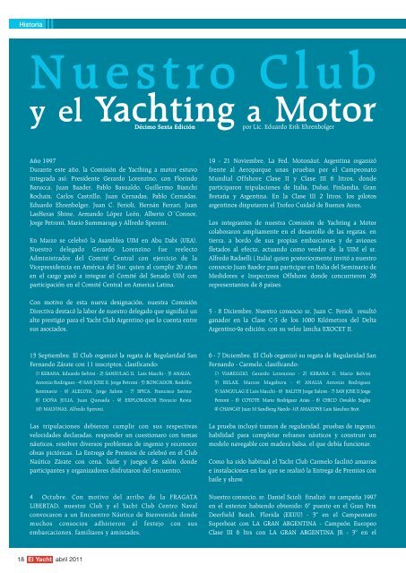 contenido - Yacht Club Argentino