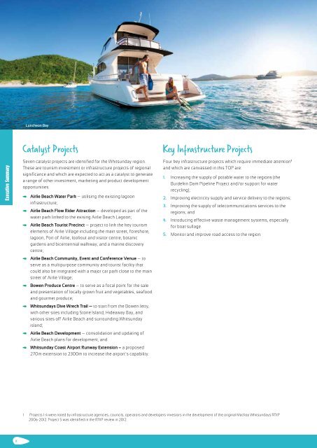 The Whitsundays Tourism Opportunity Plan - Tourism Queensland