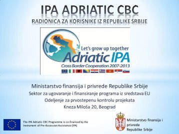 Ministarstvo finansija i privrede Republike Srbije - Isdacon | Index ...