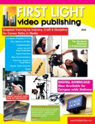 2010 FirstLight Catalog - FIRST LIGHT VIDEO PUBLISHING