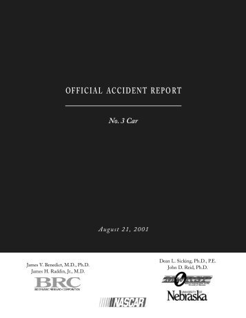 earnhardt crash_report.pdf - Autopsyfiles.org