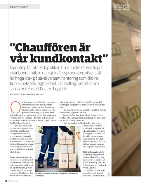 Tempo 1 2011 (pdf) - Posten