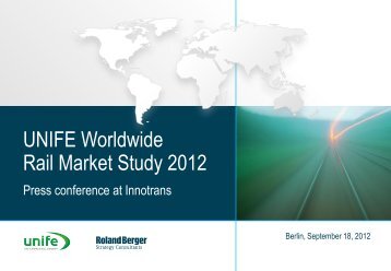 World Rail Market Study - Roland Berger