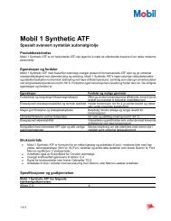 Mobil Sythetic ATF Helsyntetisk Aut.girolje