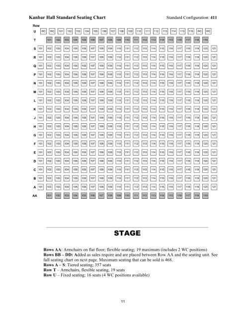 Seating Chart Rental