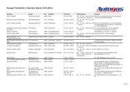 Autogas-Tankstellen in Sachsen (Stand: 19.10.2012)