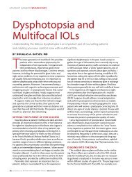 Dysphotopsia and Multifocal IOLs - Sansum Clinic
