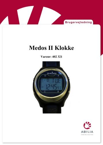 Medos II Klokke - Abilia