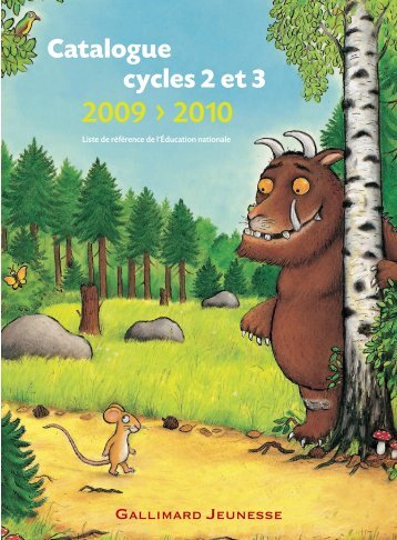 TÃ©lÃ©charger ce catalogue au format PDF - Gallimard Jeunesse