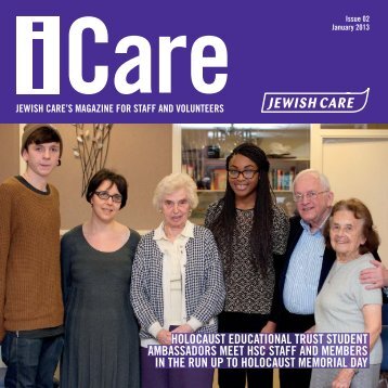 Read iCare Issue 1 - Jewish Care