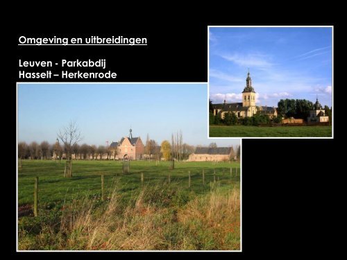 'Zachte' herbestemmingen - Provincie West-Vlaanderen