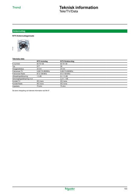 Schneider Produktkatalog Butikssortiment, 1112 - Gelia