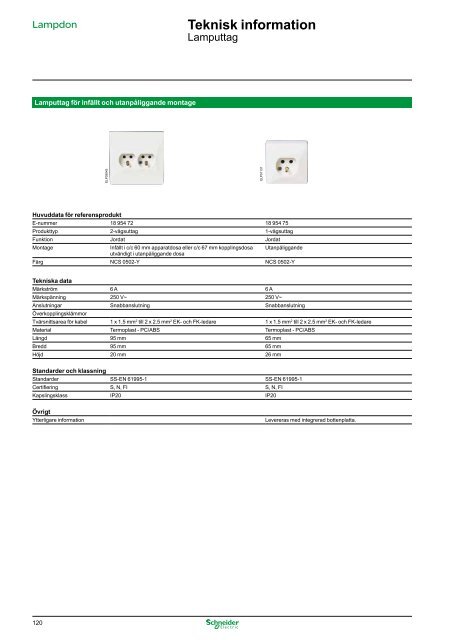 Schneider Produktkatalog Butikssortiment, 1112 - Gelia