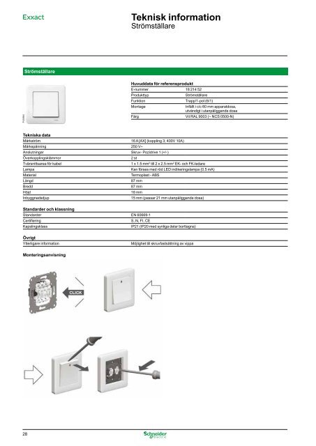 Schneider Produktkatalog Butikssortiment, 1112 - Gelia