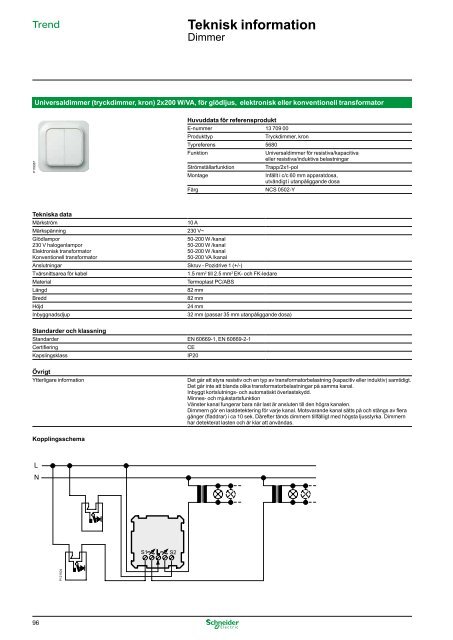 Schneider Produktkatalog Butikssortiment, 1112 - Gelia