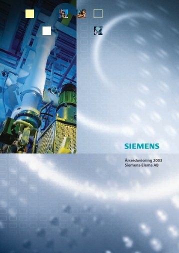 Siemens Elema AB ÃR 2002-2003