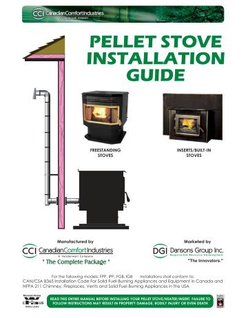 pellet stove installation guide - Northern Tool + Equipment