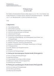 Prüfungsordnung - der Studienakademie Bautzen