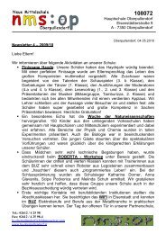 Newsletter 4 - HS Oberpullendorf