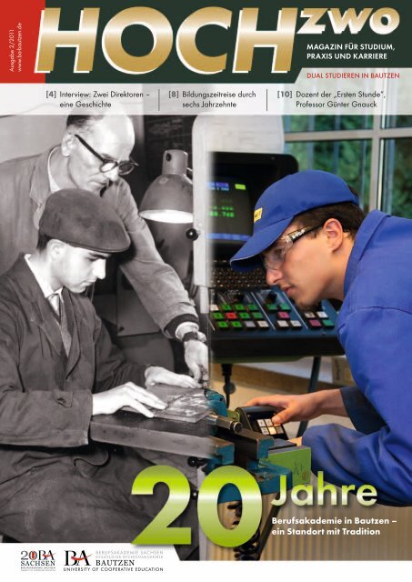 HOCHzwo - Ausgabe 2/2011 - der Studienakademie Bautzen