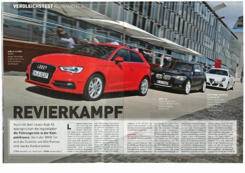 Download Auto Zeitung Vergleichstest - Audi