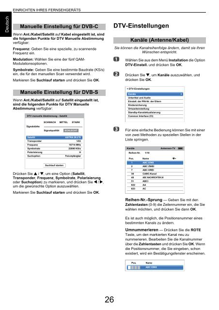 BENUTZERHANDBUCH - Toshiba-OM.net