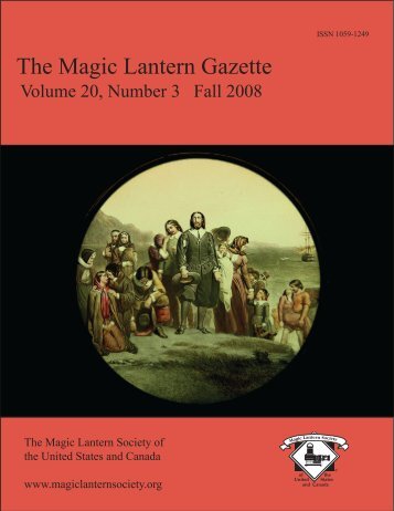 The Magic Lantern Gazette - Library