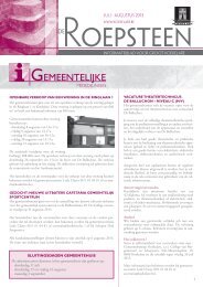 GEMEENTELIJKE - Gemeente Koekelare