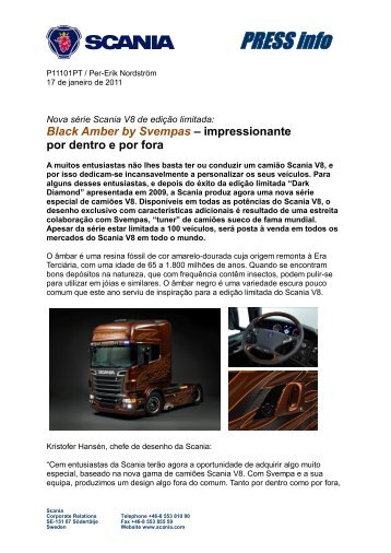 Black Amber by Svempas Ã¢Â€Â“ impressionante por dentro e ... - Scania