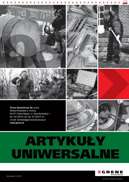 ARTYKUÅY UNIWERSALNE - Grene