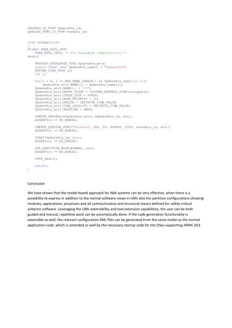 3A.2 Modeling ARINC-653 systems in UML - Embedded Real Time ...