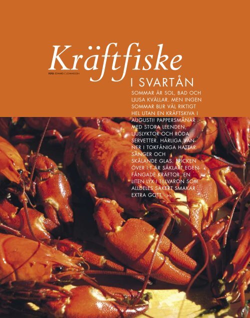 KrÃ¤ftfiske - Bo pÃ¥ lantgÃ¥rd